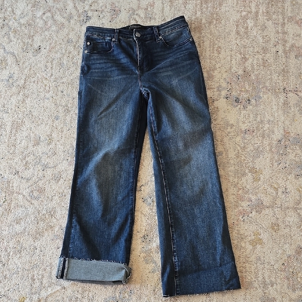 Liverpool Dark Blue Denim Jeans Size 4/27